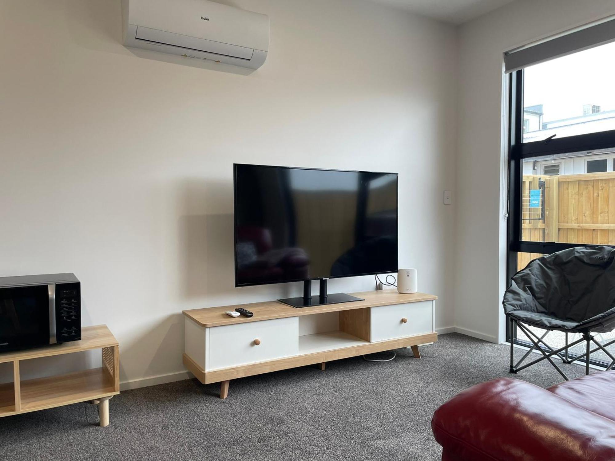 Stadium View Suite Christchurch Dış mekan fotoğraf